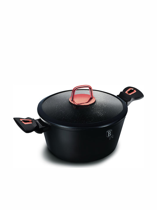 Berlinger Haus Black Rose Collection Deep Pot made of Aluminum 6.1lt / 28cm