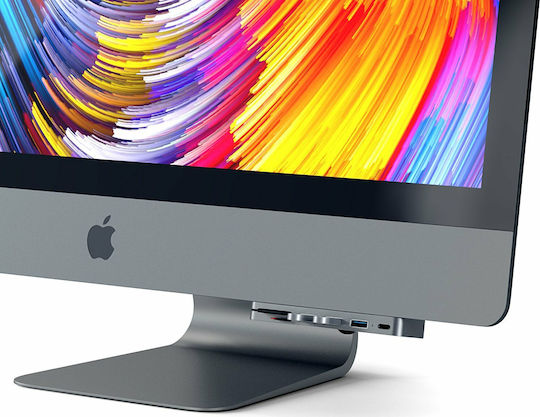 Satechi Hub 4 Θυρών USB 3.0 με σύνδεση USB-C Γκρι