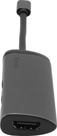 Verbatim USB-C Stație de andocare cu HDMI 4K PD Negru (49140)