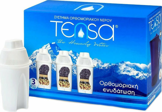 Tensa Filtru de Apă de Înlocuire pentru Cană din Cărbune Activ Carafe Cartridge 3buc