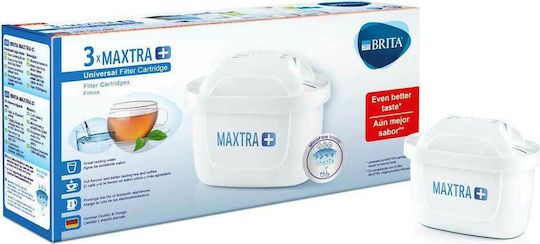 Brita Ανταλλακτικό Φίλτρο Νερού για Κανάτα από Ενεργό Άνθρακα Maxtra+ 3τμχ