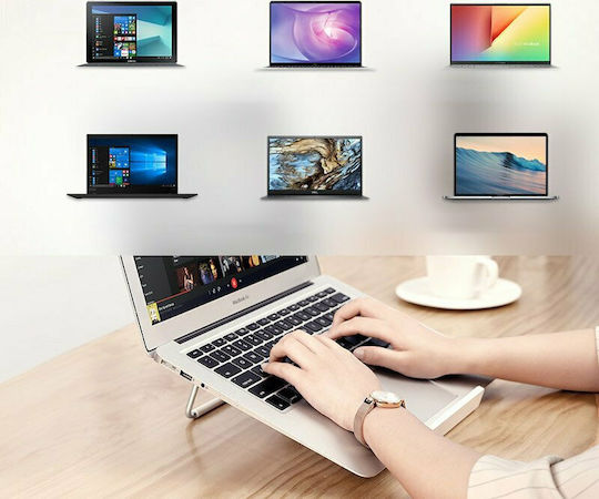 Ugreen LP230 Βάση για Laptop έως 15.6" Ασημί