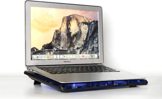 Havit F2035 Cooling Pad για Laptop έως 15.6" με 2 Ανεμιστήρες και Φωτισμό Μωβ