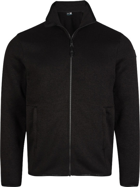 Herren Fleecejacke Schwarz