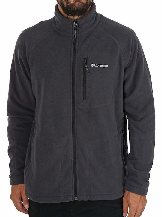 Fast Trek II Men's Cardigan with Zipper Gray AM3039A-013