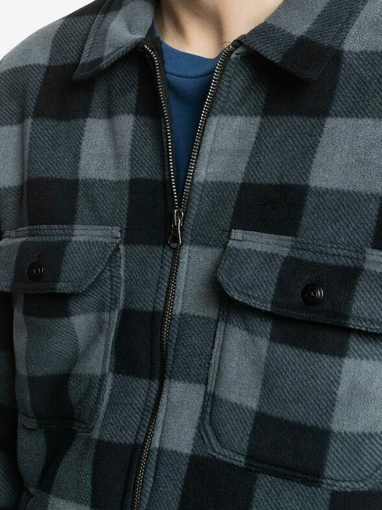 Tolala Overshirt Long-sleeved Shirt Checked Black
