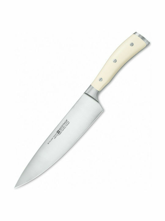 Wusthof Classic Ikon Μαχαίρι Chef από Ανοξείδωτο Ατσάλι Creme 20cm
