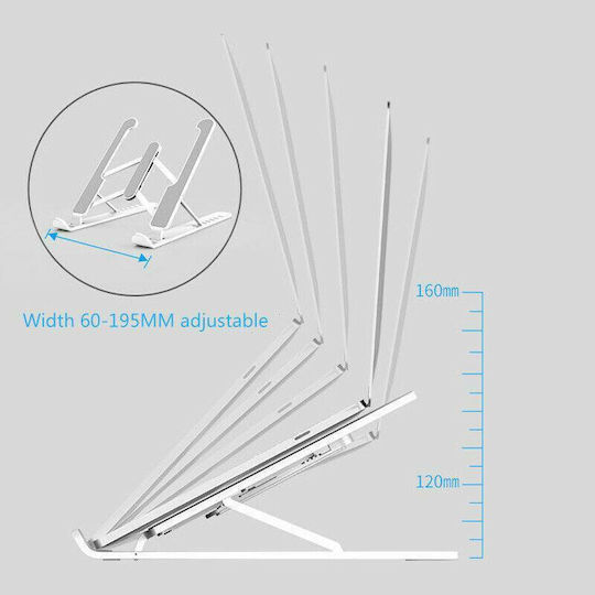 Andowl P1 Βάση για Laptop έως 15.6" Λευκό
