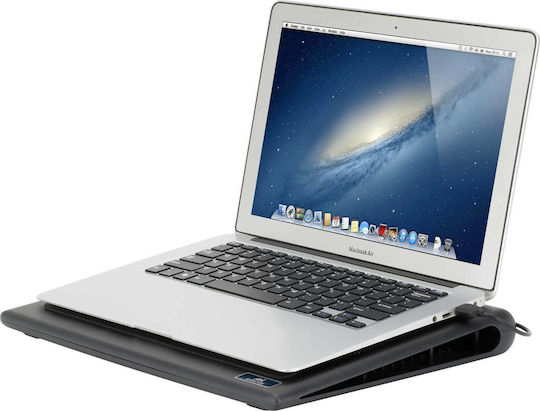 Rivacase Cooling Pad για Laptop έως 17.3" με 2 Ανεμιστήρες και Φωτισμό (5557)