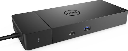 Dell WD19TBS USB-C Docking Station with HDMI/DisplayPort 4K PD Ethernet and Support for 3 Monitors Black