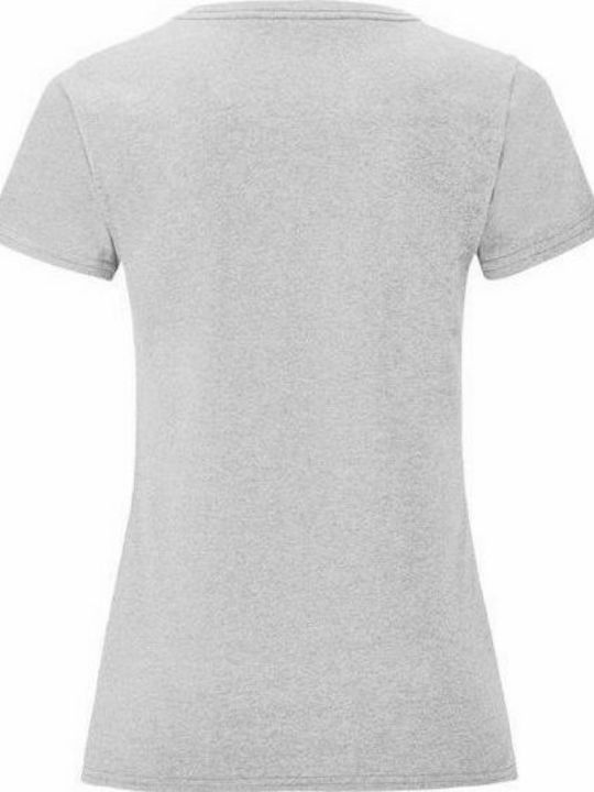 Fruit of the Loom Iconic 150 Women's Short Sleeve Promotional T-Shirt Heather grey