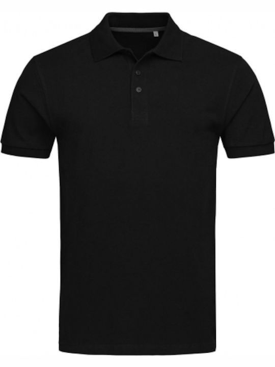 Stedman Harper Men's Short Sleeve Promotional Blouse Black Opal