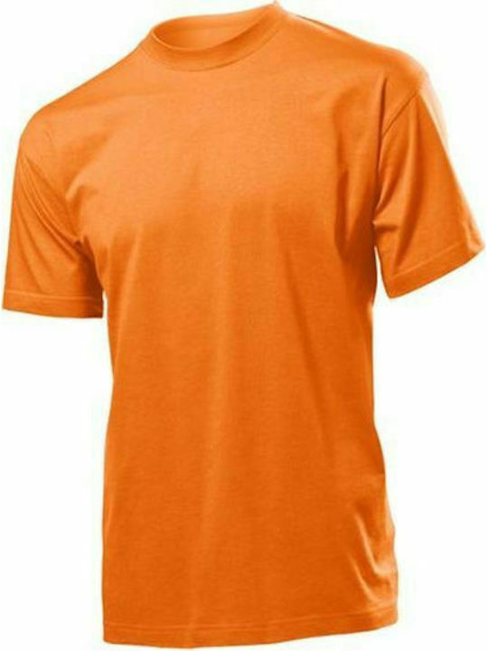 Stedman Classic-T Men's Short Sleeve Promotional T-Shirt Orange