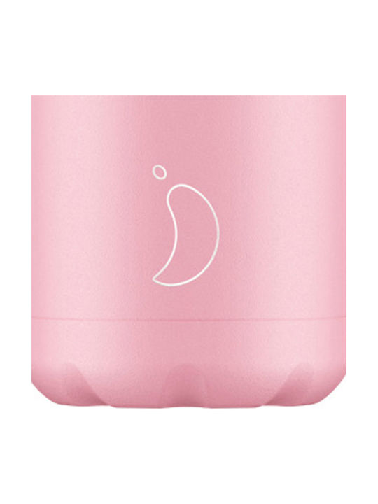 Chilly's Δοχείο Φαγητού Inox Θερμός Pastel Pink 300ml
