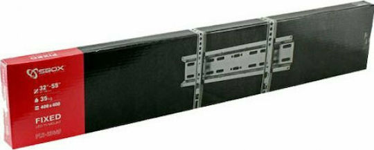 Sbox PLB-2544F Βάση Τηλεόρασης Τοίχου έως 55" και 35kg