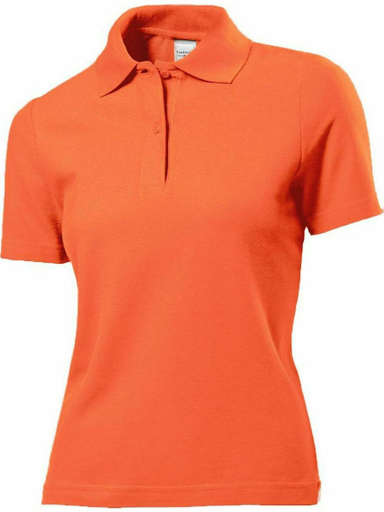 Stedman Women's Short Sleeve Promotional Blouse Orange