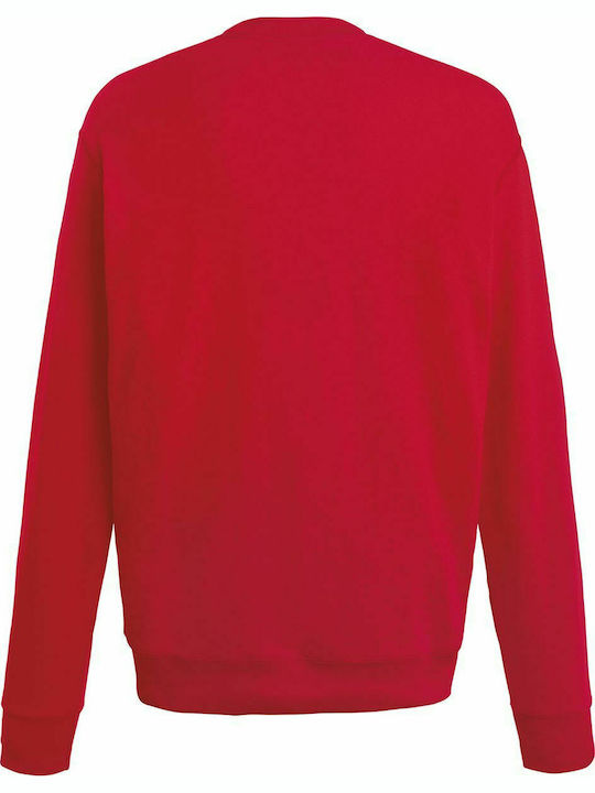 Fruit of the Loom Lightweight Set-In Werbe-Hoodie in Rot Farbe