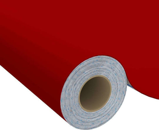 Dekorativer Aufkleber Möbel Folie Red 1Stück 500x90cm vidaXL