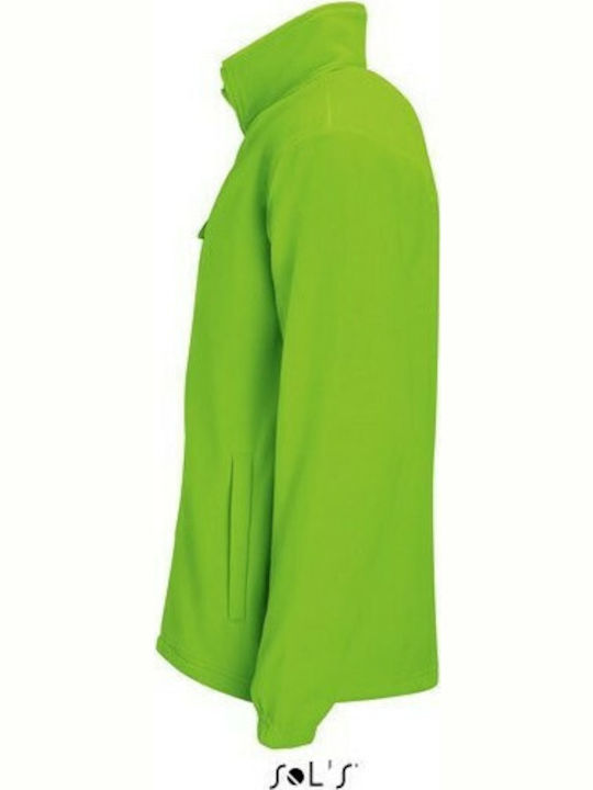 Sol's North Men's Long Sleeve Promotional Blouse Lime