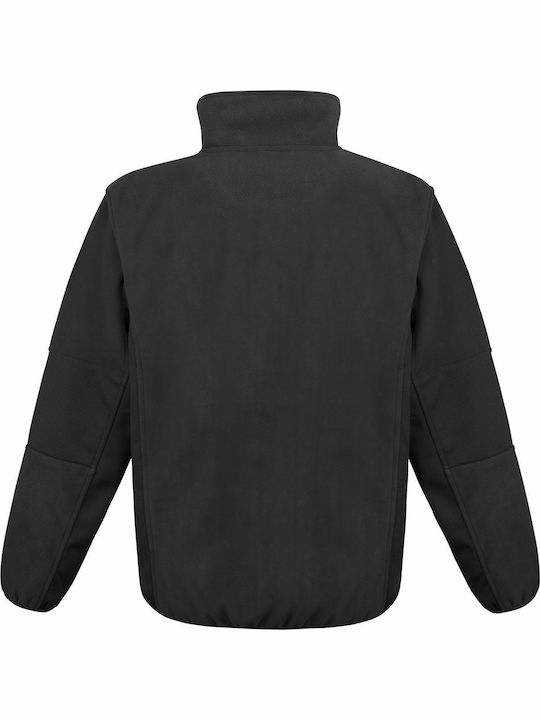 Result Osaka Men's Long Sleeve Promotional Cardigan Black