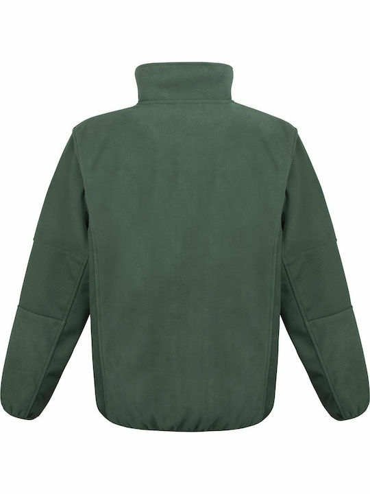 Result Osaka R131M Men's Long Sleeve Promotional Cardigan Forest Green