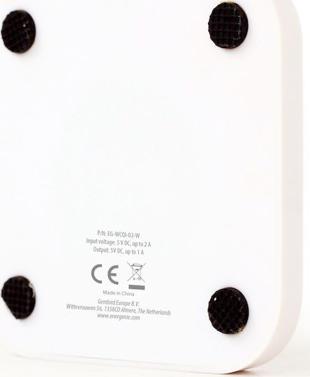 Energenie Wireless Charger (Qi Pad) 5W Whites (EG-WCQI-02)