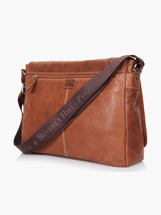 Leder Herrentasche Bote Tabac Braun
