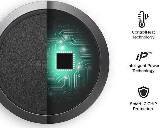 Spigen 10W Черен (F308W)