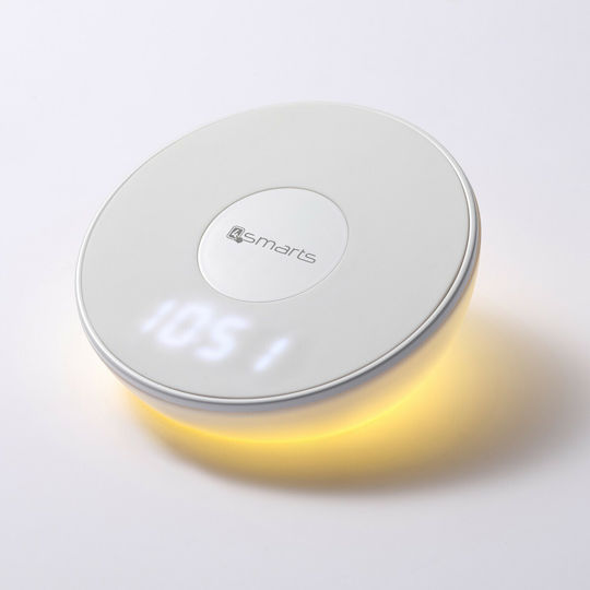 4Smarts Încărcător Wireless (Qi Pad) 10W Albς (VoltBeam N8 10W)