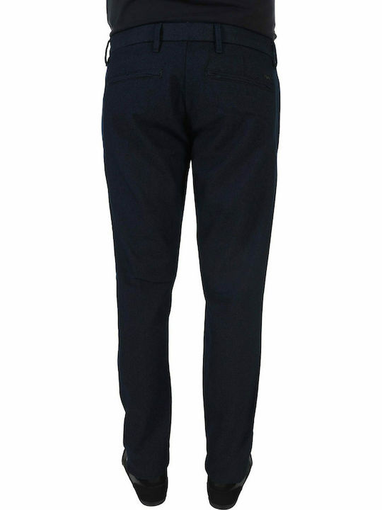 Emporio Armani Men's Trousers Suit in Regular Fit Navy Blue