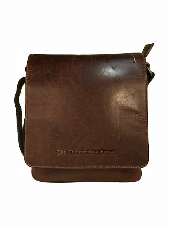 Leather Men's Bag Shoulder / Crossbody Brown