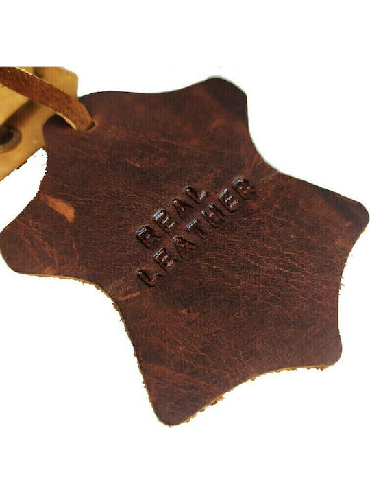 Leather Men's Bag Shoulder / Crossbody Brown