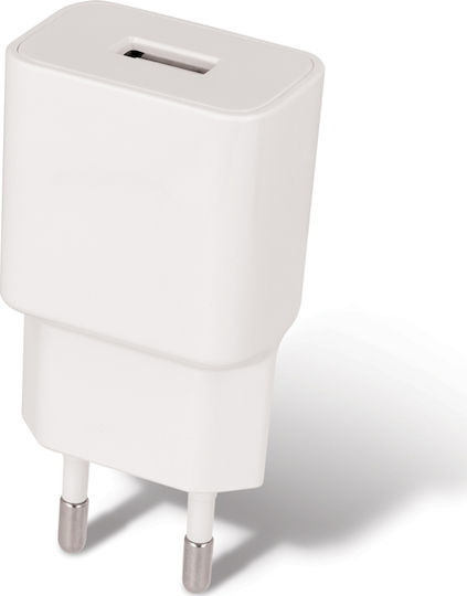 Maxlife Încărcător cu Port USB-A și Cablu Lightning Albς (MXTC-01)