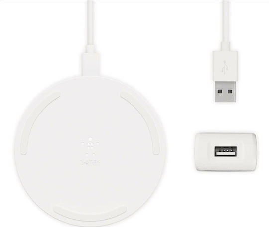 Belkin Wireless Charger (Qi Pad) 10W Quick Charge 3.0 Whites (Boost Charge)