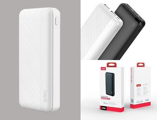 Havit Havit Kabeloser ohne Kabel mit USB-A Ausgangsanschlüssen Quick Charge 3.0 Weiß