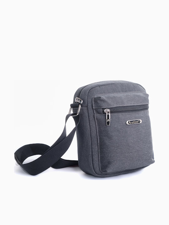 Herrentasche Schulter / Crossbody Gray