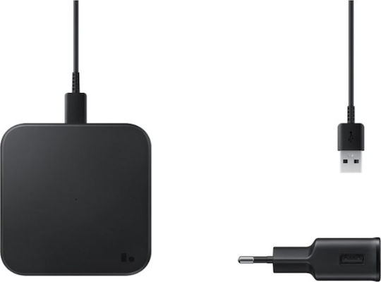 Samsung Ασύρματος Φορτιστής (Qi Pad) 9W Power Delivery Μαύρος (Wireless Charger Pad)
