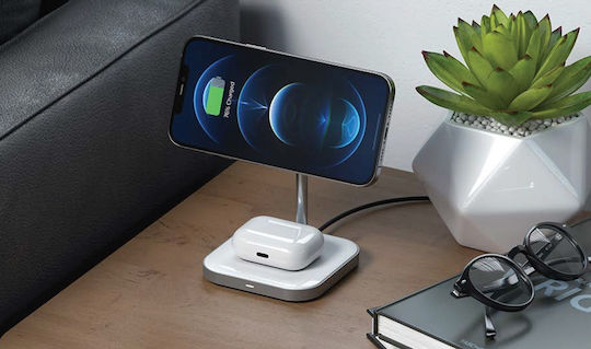 Satechi Kabelloses Ladegerät (Qi Pad) 7.5W Gray (ST-WMCS2M)