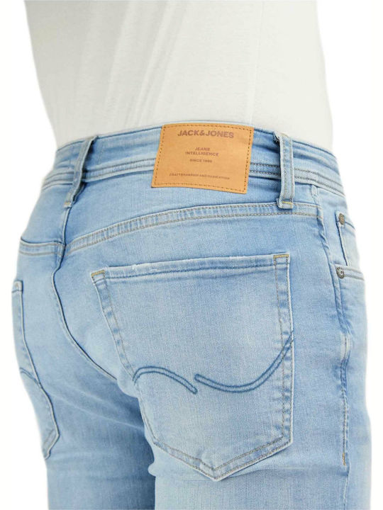 Liam Men's Jeans Pants with Skinny Fit Blue
