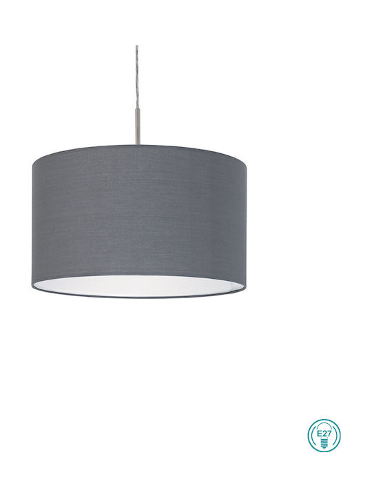 Eglo Pasteri Hängelampe Gray mit Fassung E27 38x110cm.