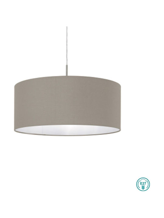 Eglo Pasteri Hängelampe Beige mit Fassung E27 53x110x110cm.