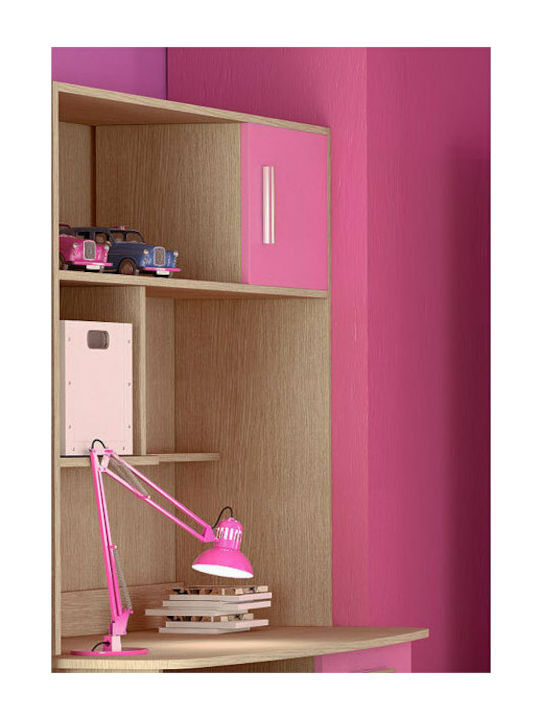 Kids Wooden Shelf 14 Beige 100x30x100cm