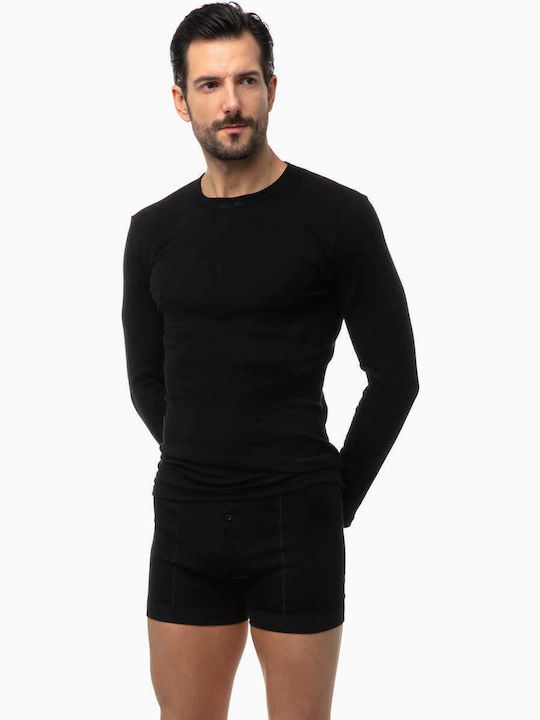 Herren Unterhemden in Schwarz Farbe 1Packung