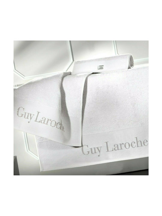 Guy Laroche Bath Towel Set 3pcs Futura White Weight 500gr/m²