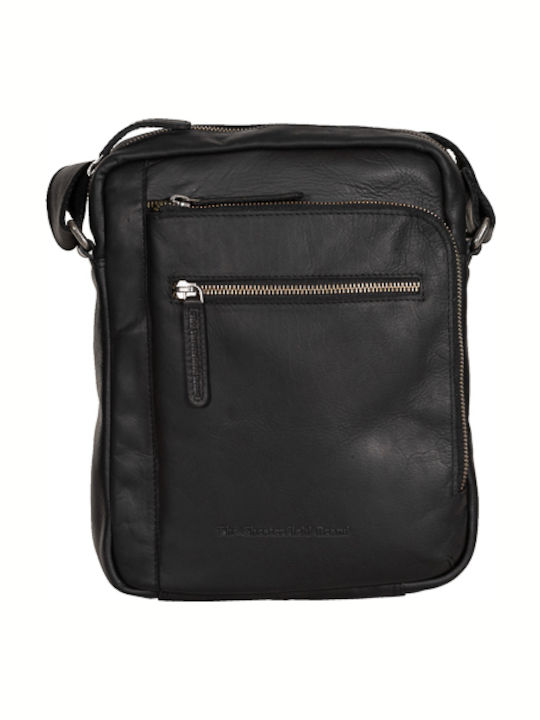 Dessau Leather Men's Bag Shoulder / Crossbody Black