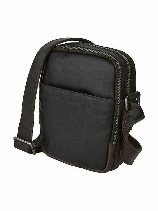 Leather Men's Bag Shoulder / Crossbody Brown