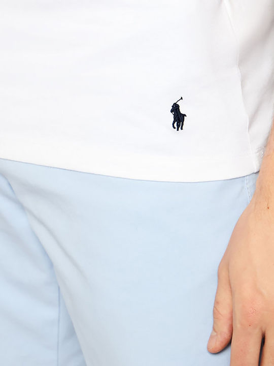Men's Undershirts Short-sleeved in White Color 3Pack