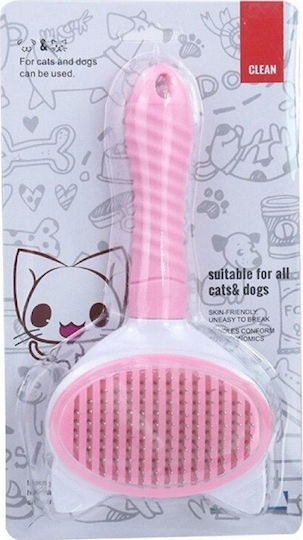 Grooming Hair Care Brush for Misc Hair Lengths for Hair Removal Pink