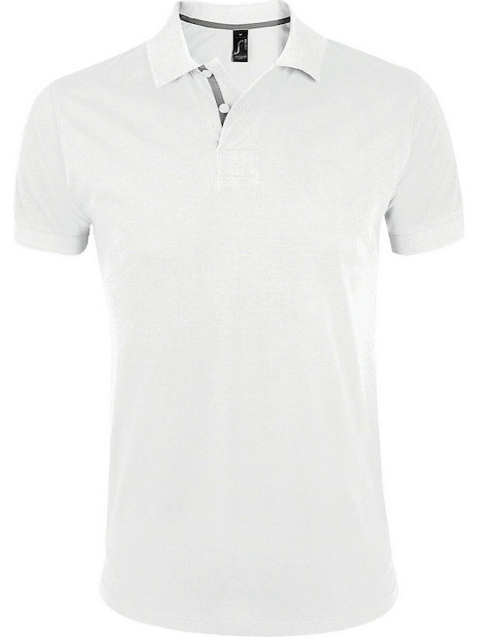 Sol's Portland Men's Short Sleeve Promotional Blouse White 00574-102