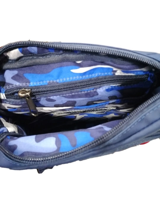Herrentasche Schulter / Crossbody Blau